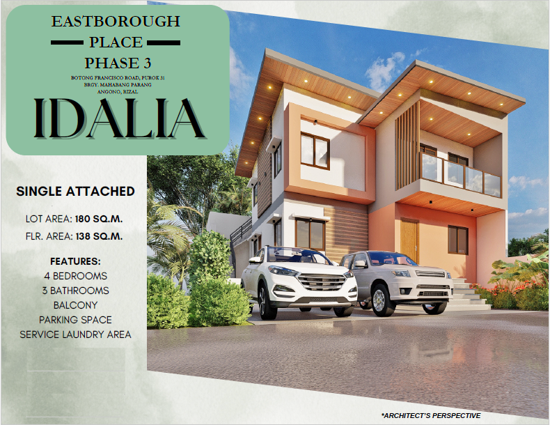 2 - 4BR House and Lot For Sale in Eastborough Place Angono Rizal - Media Image Asset Panel Sub-No 7