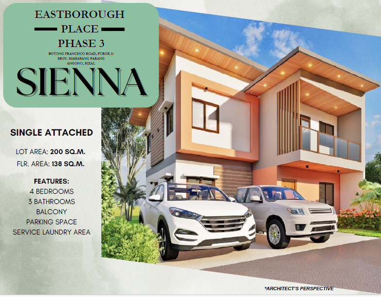 2 - 4BR House and Lot For Sale in Eastborough Place Angono Rizal - Media Image Asset Panel Sub-No 8
