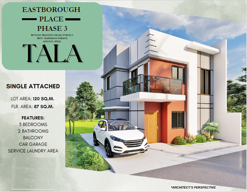 2 - 4BR House and Lot For Sale in Eastborough Place Angono Rizal - Media Image Asset Panel Sub-No 10