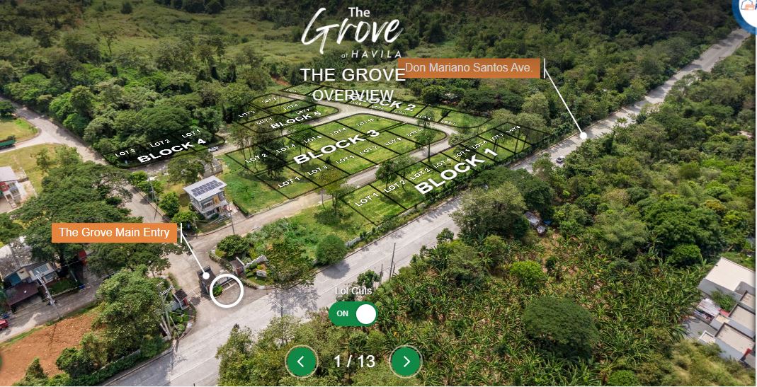 Spacious Lot For Sale inside The Grove at Havila Angono Rizal - Media Image Asset Panel Sub-No 7