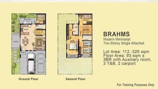 3BR Pre Selling Single Attached House for sale inside Havila San Roque Antipolo Rizal - Media Image Asset Panel Sub-No 14