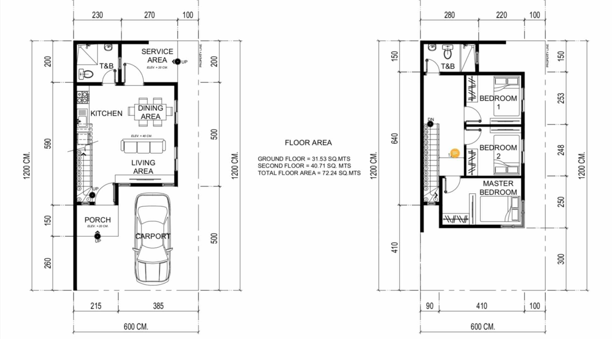 Brand New  House & Lot For Sale in Antipolo City, Rizal (72 sqm Lot Area) - Media Image Asset Panel Sub-No 3
