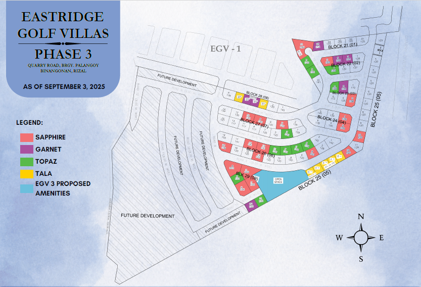 3-4BR Pre Selling House and lot for sale in Eastridge Golf Villas Phase 3 Binangonan Rizal - Media Image Asset Panel Sub-No 12