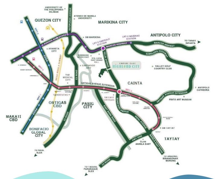 Studio, 1BR, 2BR & 3BR Pre Selling Condominium Units along Felix Ave. Cainta Rizal - Media Image Asset Panel Sub-No 3