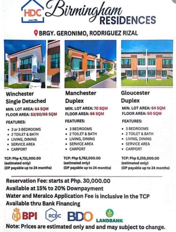 3BR Pre Selling House and lot for sale in Geronimo Rodriguez Rizal - Media Image Asset Panel Sub-No 9