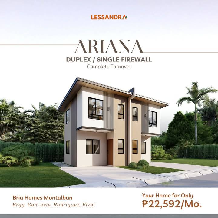 2-3BR Pre Selling House and lot in Bria Rodriguez Rizal  - Media Image Asset Panel Sub-No 12
