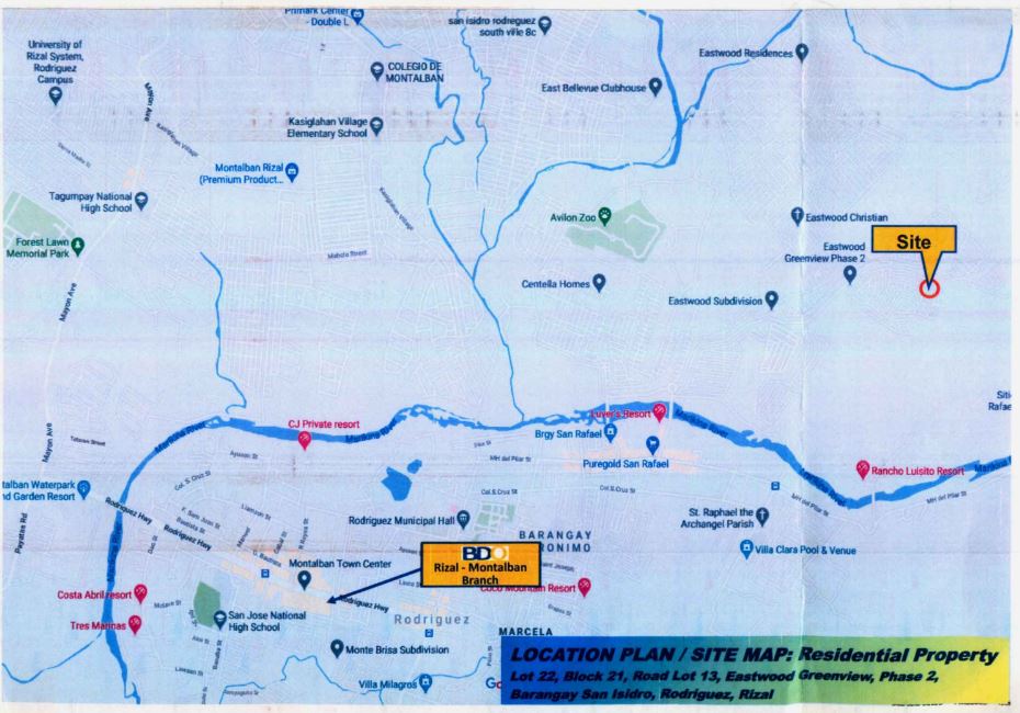 Foreclosed Property for sale in Eastwood Greenview, Phase 2 Brgy. San Isidro, Rodriguez, Rizal - Media Image Asset Panel Sub-No 11