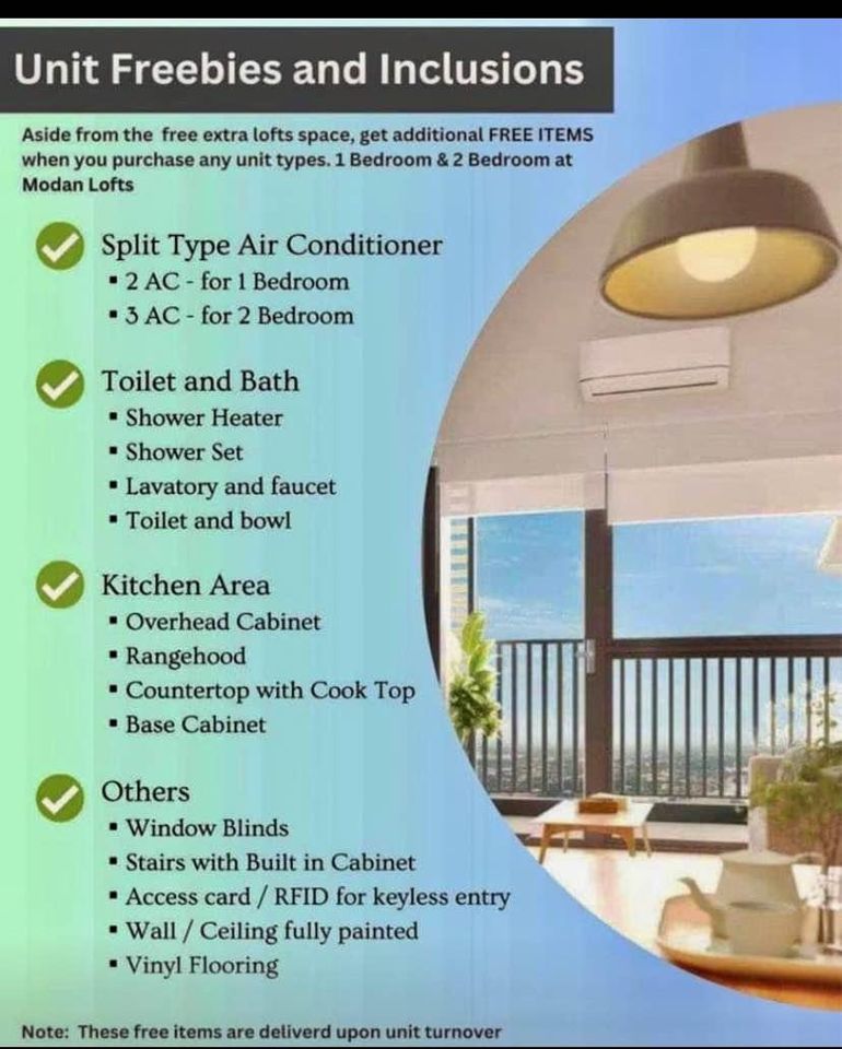 1BR - 2BR Pre Selling Condominium Units along Ortigas Ave. Extension Taytay Rizal - Media Image Asset Panel Sub-No 10