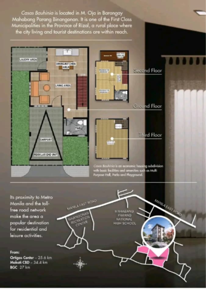 3BR Pre Selling House and lot in Mahabang Parang Binangonan Rizal - Media Image Asset Panel Sub-No 7