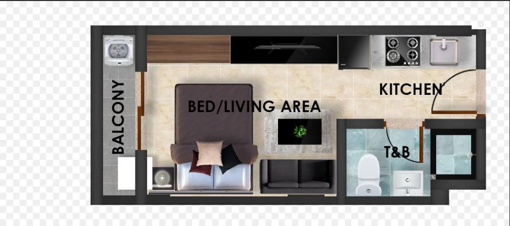 RFO Residential & Commercial Condo unit for sale in ROAD 14 QUEZON CITY - Media Image Asset Panel Sub-No 4