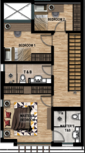 4BR Ready for Occupancy House for sale in E. RODRIGUEZ AVENUE QUEZON CITY - Media Image Asset Panel Sub-No 20