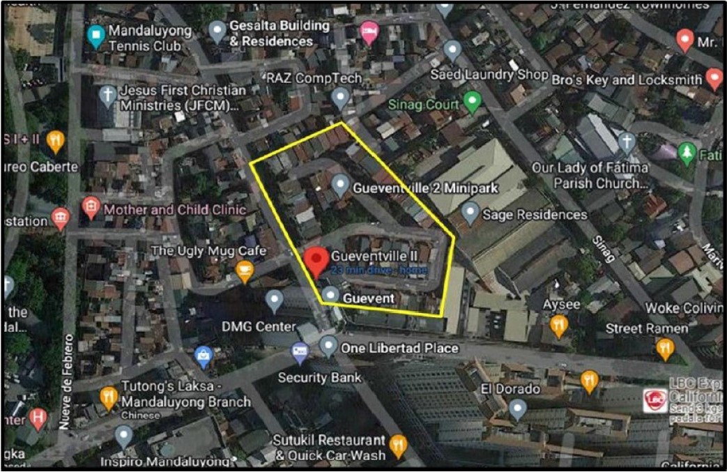 Foreclosed Property for sale in GUEVENTVILLE II CONDOMINIUM, D.GUEVARRA ST., MAUWAY, MANDALUYONG - Media Image Asset Panel Sub-No 8