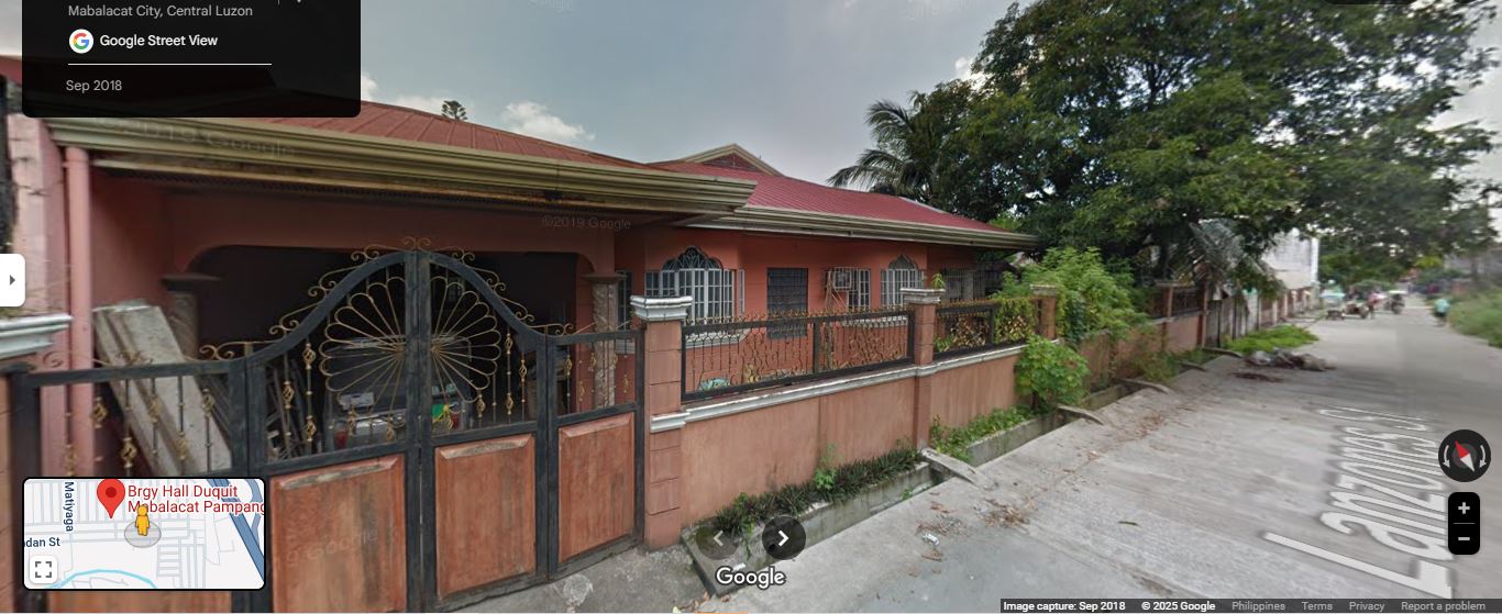 Foreclosed Property for sale in BRGY. DUQUIT, MABALACAT, PAMPANGA - Primary Display View Frame Location in Mabalacat, Pampanga