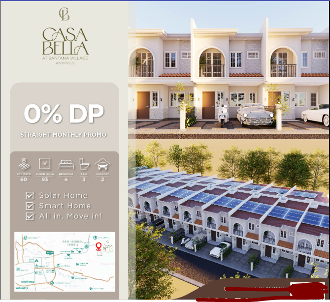 4BR NO DOWN Pre Selling House and lot for sale in San Isidro Antipolo Rizal - Media Image Asset Panel Sub-No 4