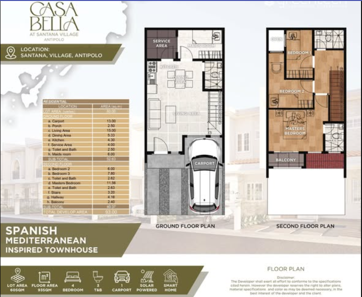 4BR NO DOWN Pre Selling House and lot for sale in San Isidro Antipolo Rizal - Media Image Asset Panel Sub-No 6