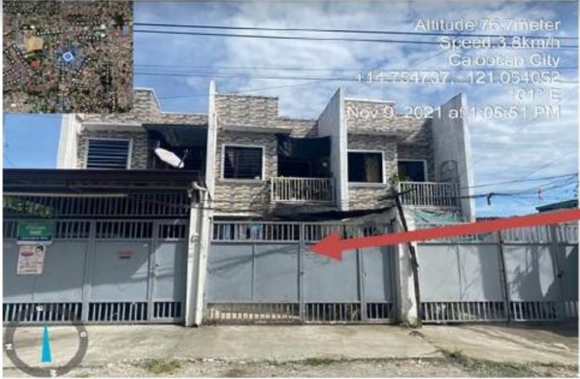 Foreclosed Property for sale in BRGY. 178, CAMARIN, CALOOCAN CITY - Primary Display View Frame Location in Camarin, Caloocan City