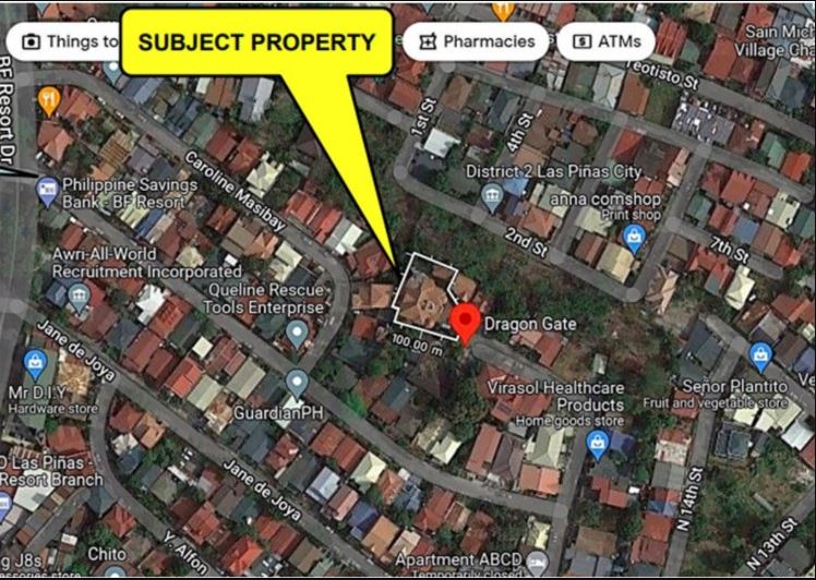 Foreclosed Property for sale in 500 BF RESORT VILLAGE, TALON DOS, LAS PIÑAS CITY - Media Image Asset Panel Sub-No 14