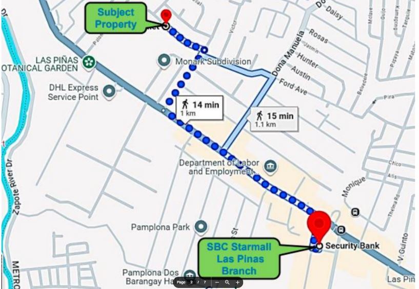 Foreclosed Property for sale in GREENVIEW VILLAGE, PAMPLONA TRES, LAS PIÑAS CITY - Media Image Asset Panel Sub-No 11