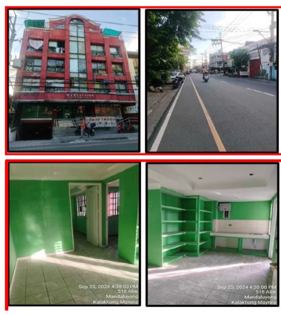 Foreclosed Property for sale in MAXSALOME CONDOMINIUM, BARANGKA DRIVE, PLAINVIEW, MANDALUYONG - Media Image Asset Panel Sub-No 3