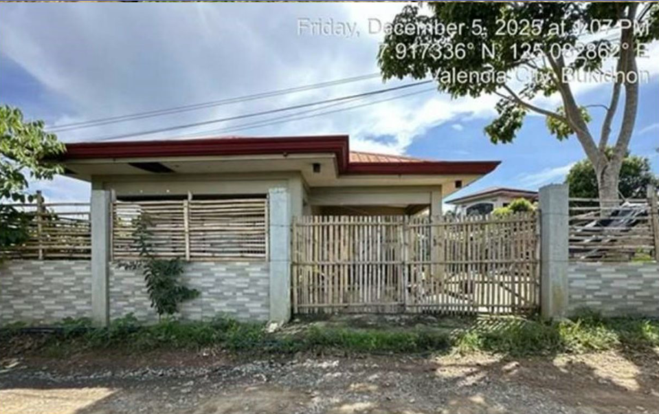 Foreclosed Property for sale in BRGY. POBLACION, VALENCIA, BUKIDNON - Primary Display View Frame Location in Valencia, Bukidnon