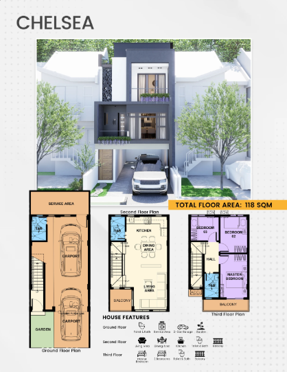 3-4BR Ready for Occupancy and Pre Selling House and lot for sale in Windsor Place Marikina City - Media Image Asset Panel Sub-No 18