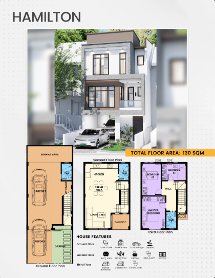 3-4BR Ready for Occupancy and Pre Selling House and lot for sale in Windsor Place Marikina City - Media Image Asset Panel Sub-No 20