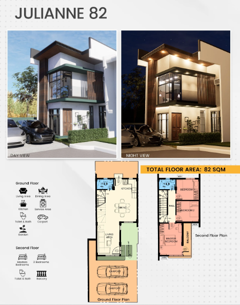 3BR Pre Selling House and lot for sale near Sta. Lucia and LRT Marikina Station - Media Image Asset Panel Sub-No 2