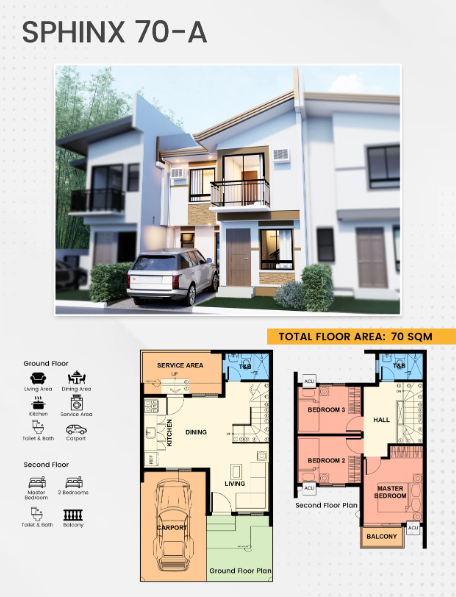 3BR Pre Selling House and lot for sale near Sta. Lucia and LRT Marikina Station - Media Image Asset Panel Sub-No 4