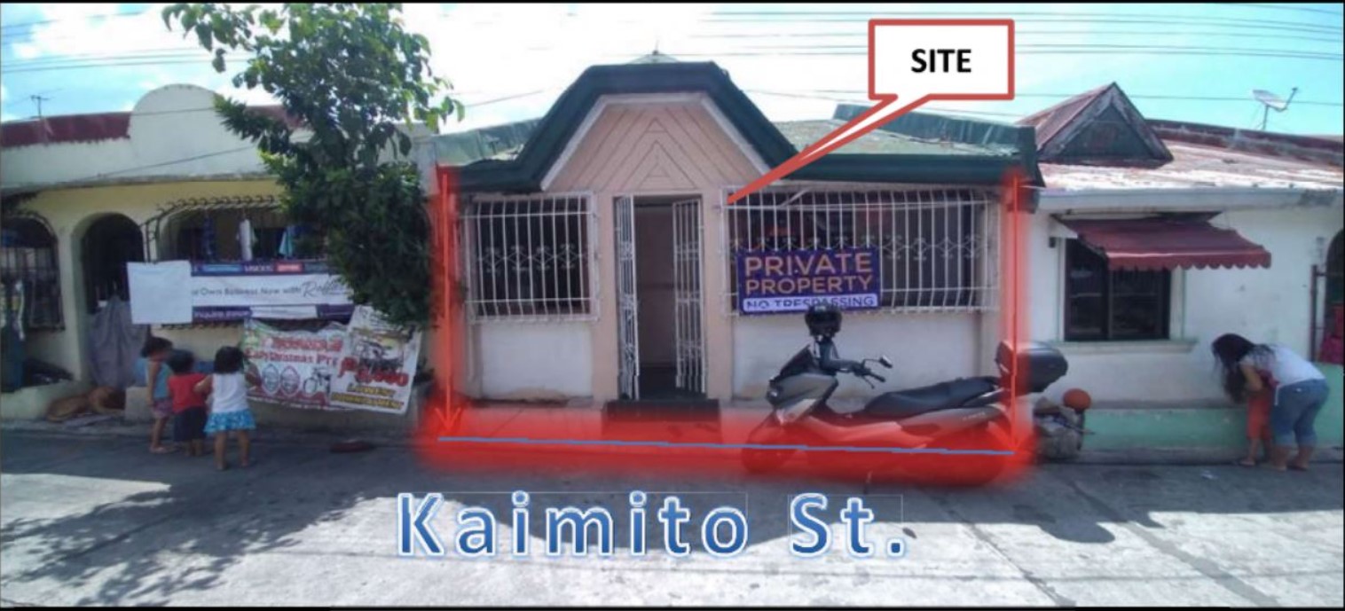 Foreclosed Property for sale in Calmar Homes Subdivision, Phase 5-C, Lucena City, Quezon - Primary Display View Frame Location in Lucena City, Quezon Province