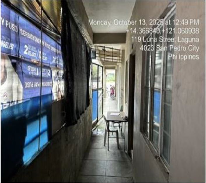 PROPERTY FOR SALE IN  BRGY. POBLACION, SAN PEDRO, LAGUNA - Media Image Asset Panel Sub-No 5