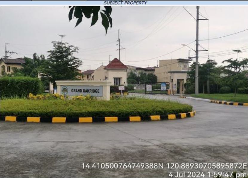 PROPERTY FOR SALE IN  ANTEL GRAND VILLAGE - GRAND OAKRIDGE GENERAL TRIAS, CAVITE - Media Image Asset Panel Sub-No 2