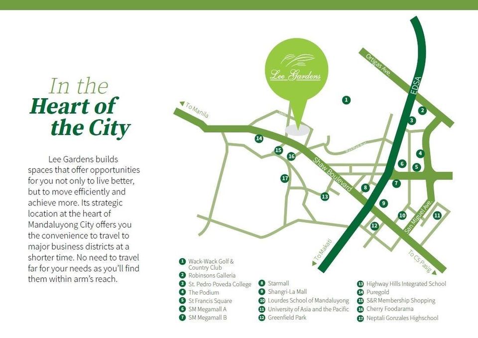PROPERTY FOR SALE IN  LEE GARDENS - NORTH TOWER ADDITION HILLS, MANDALUYONG CITY - Media Image Asset Panel Sub-No 6