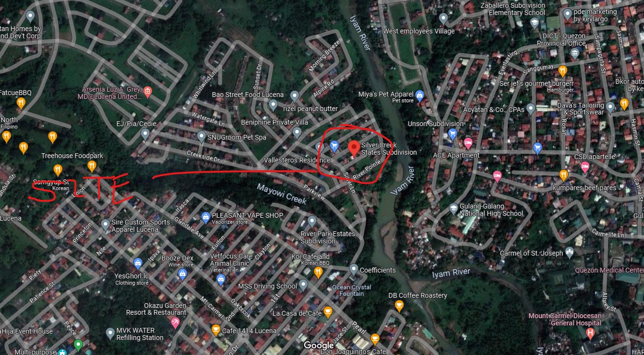 PROPERTY FOR SALE IN  Silver Creek Subdivision, Brgy. Bocohan, Lucena City, Quezon - Media Image Asset Panel Sub-No 2