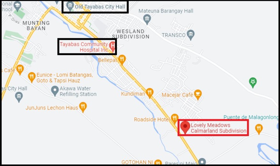 PROPERTY FOR SALE IN  Lovely Meadows Subdivision, Phase 2C, Tayabas City, Quezon - Media Image Asset Panel Sub-No 5