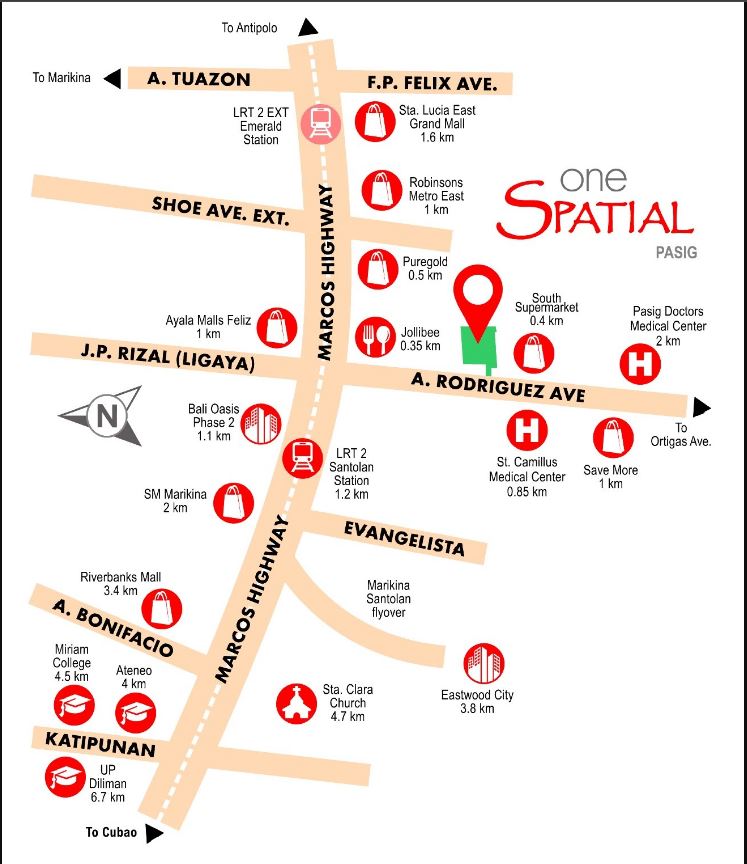 Brand New Residential Condominium For Sale in Pasig City, Metro Manila (33 sqm Floor Area) - Media Image Asset Panel Sub-No 10
