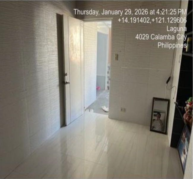 Foreclosed Residential House & Lot For Sale in Calamba City, Laguna (80 sqm Lot Area) - Media Image Asset Panel Sub-No 5
