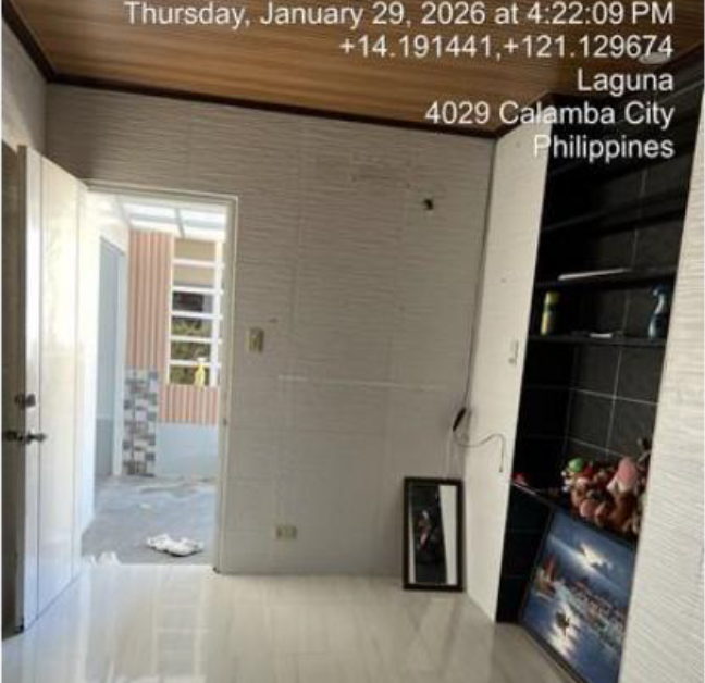 Foreclosed Residential House & Lot For Sale in Calamba City, Laguna (80 sqm Lot Area) - Media Image Asset Panel Sub-No 8