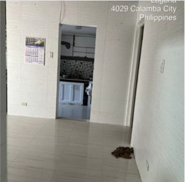 Foreclosed Residential House & Lot For Sale in Calamba City, Laguna (80 sqm Lot Area) - Media Image Asset Panel Sub-No 13