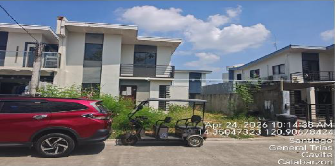 Foreclosed Residential House & Lot For Sale in General Trias, Cavite (99 sqm Lot Area) - Primary Display View Frame Location in General Trias, Cavite