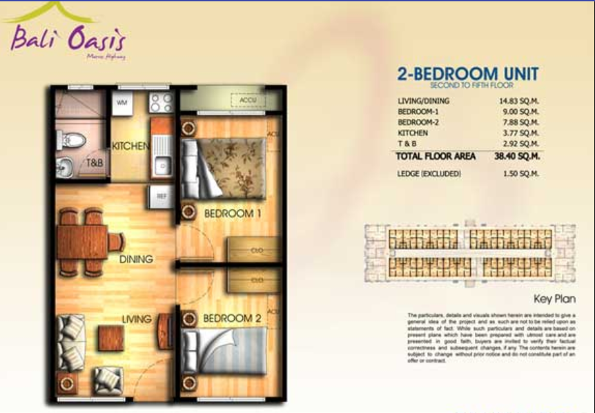 Foreclosed Residential Condominium For Sale in Pasig City, Metro Manila (38 sqm Floor Area) - Media Image Asset Panel Sub-No 4