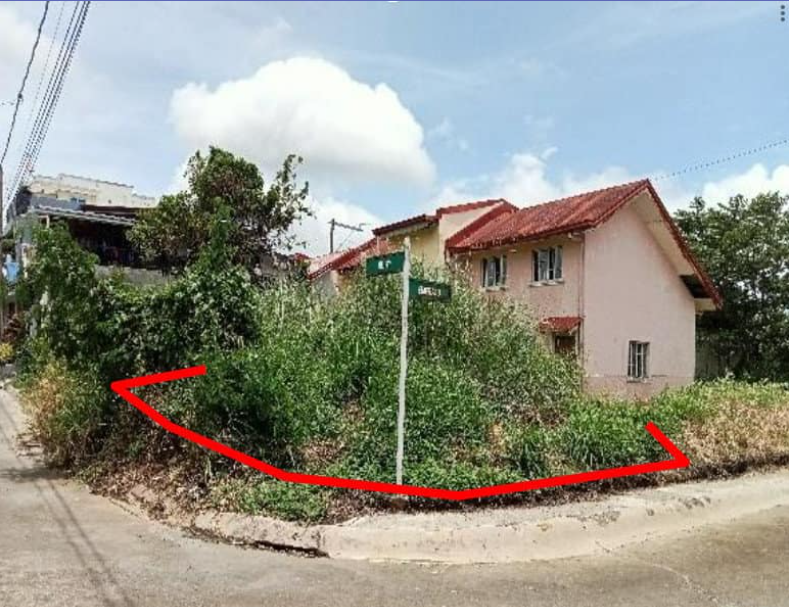 Foreclosed Residential Lot Only For Sale in Santo Tomas City, Batangas (104 sqm Lot Area) - Primary Display View Frame Location in Santo Tomas City, Batangas