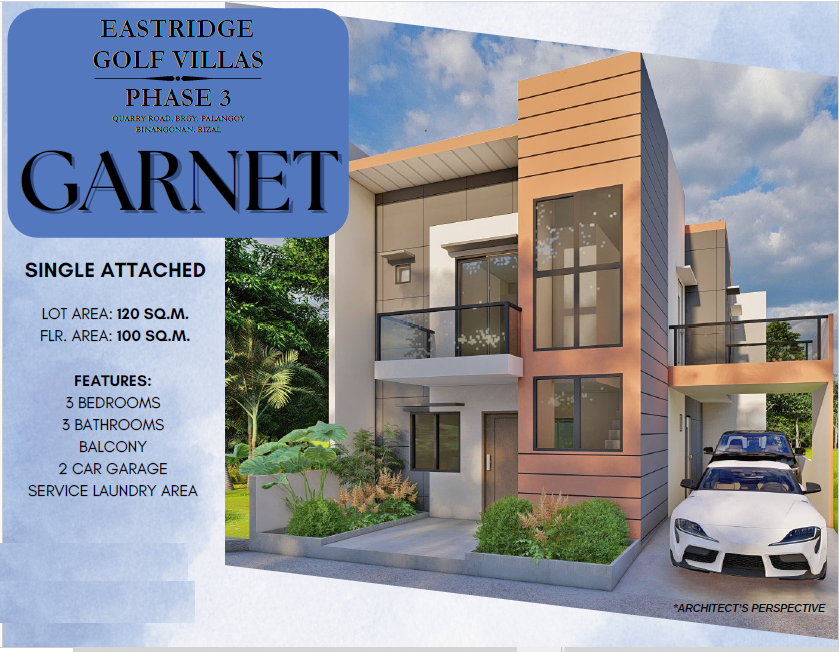 Brand New Residential House & Lot For Sale in Binangonan, Rizal (80 sqm Lot Area) - Media Image Asset Panel Sub-No 3