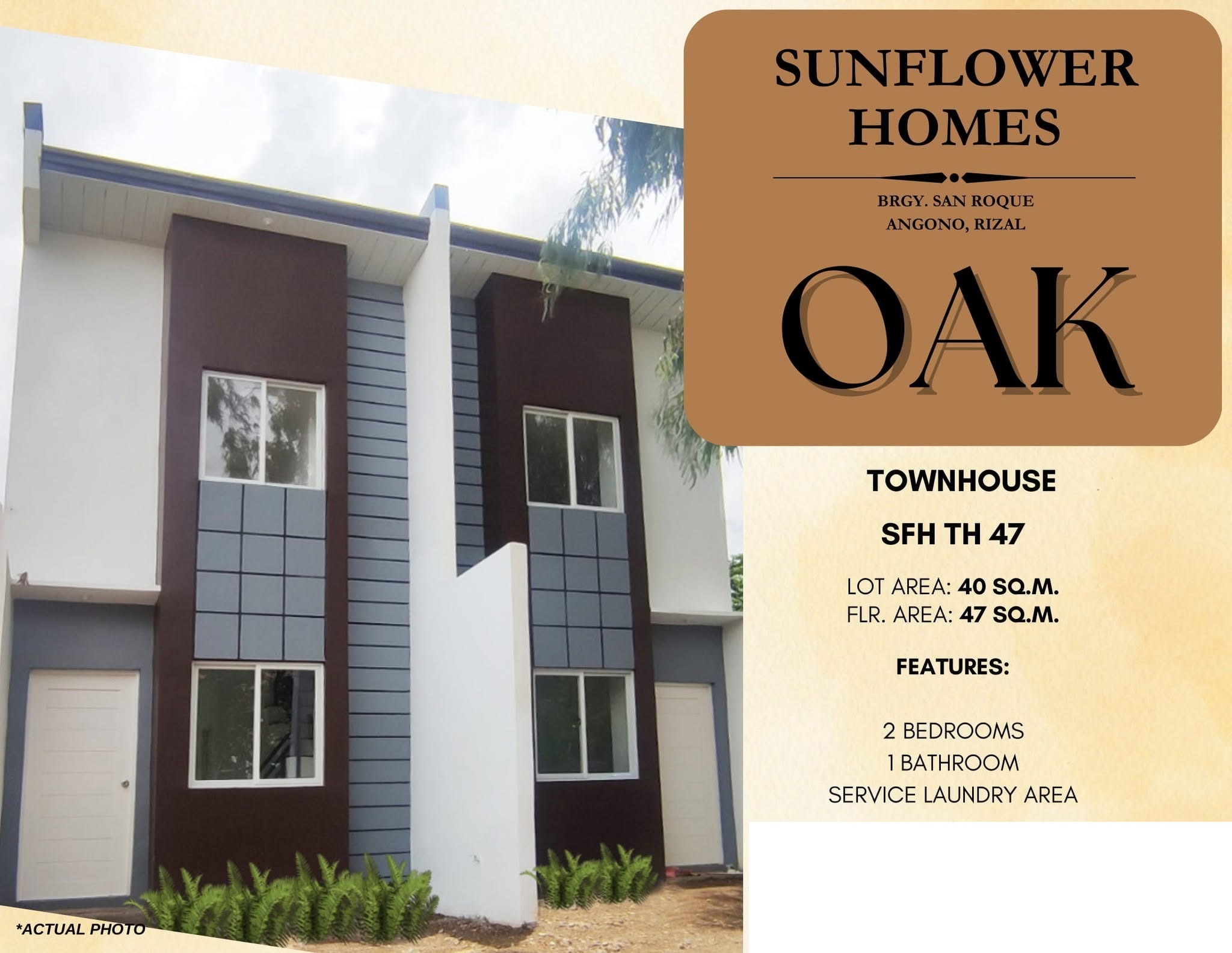 Brand New Residential House & Lot For Sale in Angono, Rizal (36 sqm Lot Area) - Media Image Asset Panel Sub-No 3