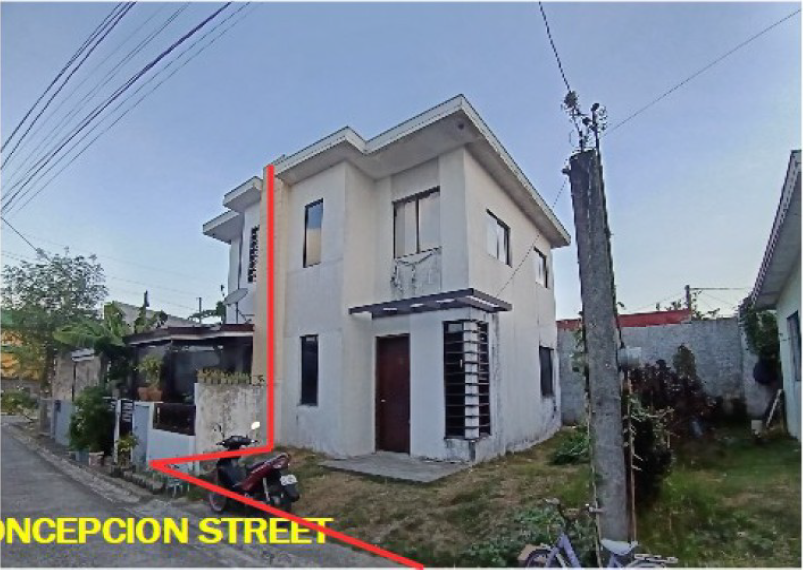 Foreclosed Residential House & Lot For Sale in Calamba City, Laguna (65 sqm Lot Area) - Primary Display View Frame Location in Calamba City, Laguna