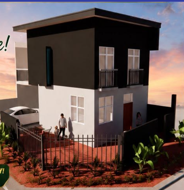 Brand New Residential House & Lot For Sale in San Mateo, Rizal (115 sqm Lot Area) - Primary Display View Frame Location in San Mateo, Rizal