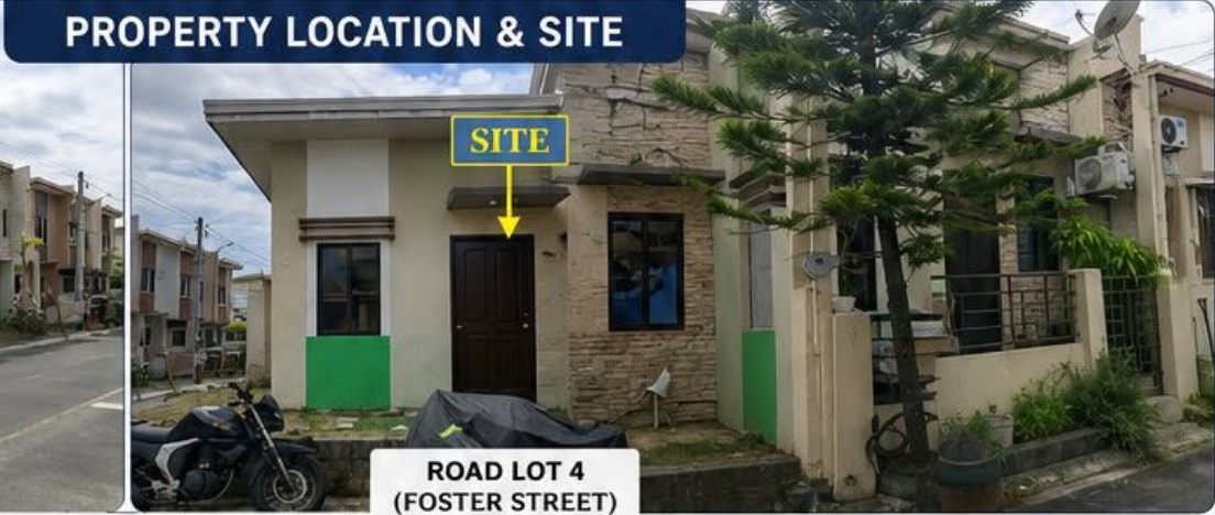 Foreclosed Residential House & Lot For Sale in Dasmarifias City, Cavite (67 sqm Lot Area) - Media Image Asset Panel Sub-No 2