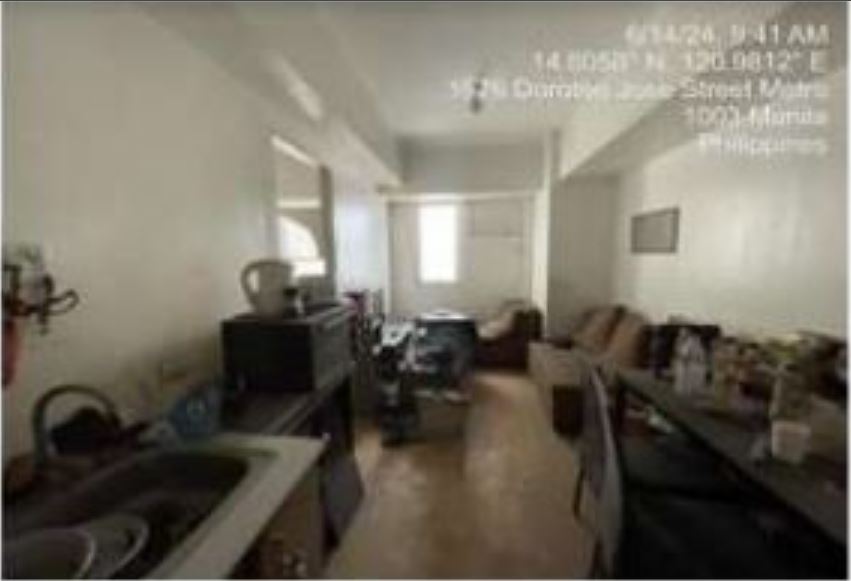Foreclosed Residential Condominium For Sale in Manila City, Metro Manila (28 sqm Floor Area) - Media Image Asset Panel Sub-No 3