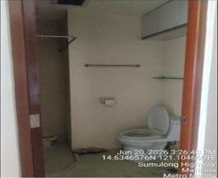 Foreclosed Residential Condominium For Sale in Marikina City, Metro Manila (25 sqm Floor Area) - Media Image Asset Panel Sub-No 5