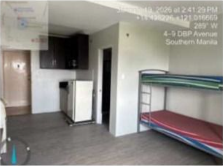 Foreclosed Residential Condominium For Sale in Las Piñas City, Metro Manila (32 sqm Floor Area) - Media Image Asset Panel Sub-No 4